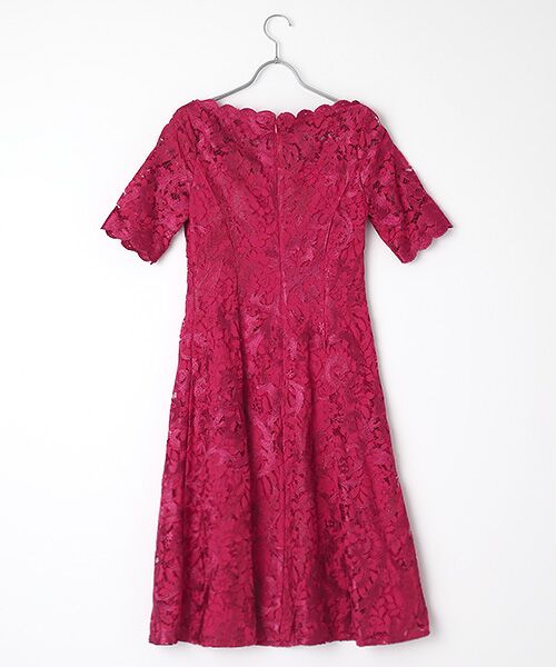 Adrianna Papell / アドリアナ パペル ドレス | Embroidered Lace Midi Dress | 詳細1
