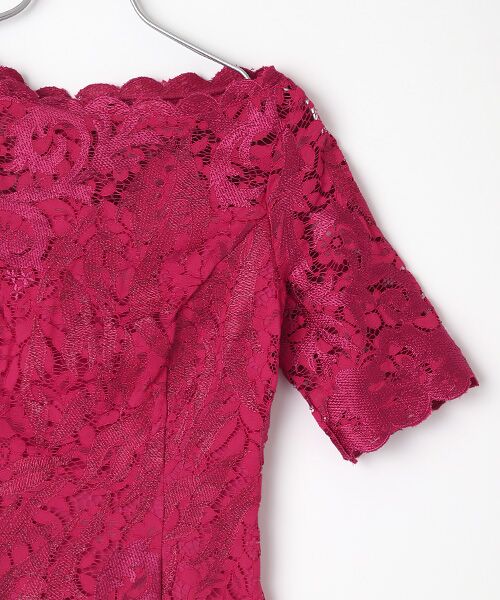 Adrianna Papell / アドリアナ パペル ドレス | Embroidered Lace Midi Dress | 詳細2