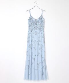 Beaded Blouson Dress