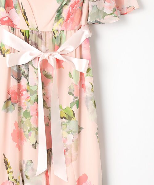 Adrianna Papell / アドリアナ パペル ドレス | Floral Chiffon Gown Dress | 詳細3