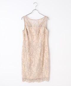 Sequin Embroidered Sheath Dress