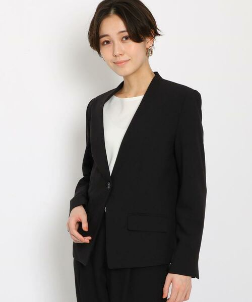 セール Lサイズあり ジョーゼットシングルジャケット セットアップ Ag By Aquagirl エージー バイ アクアガール ファッション通販 タカシマヤファッションスクエア