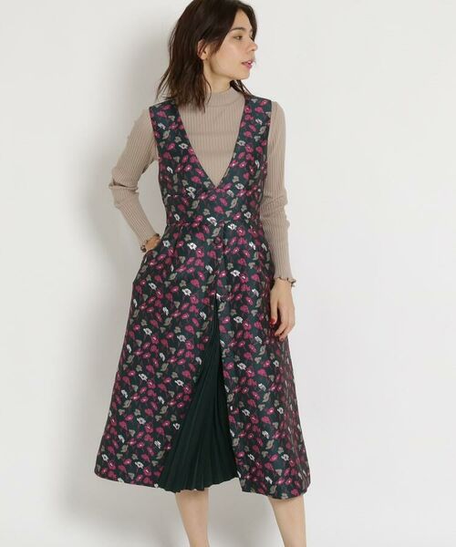2way 花柄ジャカードワンピース ロング マキシ丈スカート Ag By Aquagirl エージー バイ アクアガール ファッション通販 タカシマヤファッションスクエア