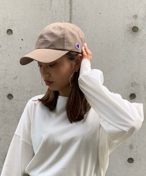 セール Champion チャンピオン ピーチキャップ 別注 キャップ Ag By Aquagirl エージー バイ アクアガール ファッション通販 タカシマヤファッションスクエア