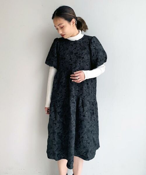 セール ふくれジャカードワンピース ミニ丈 ひざ丈ワンピース Ag By Aquagirl エージー バイ アクアガール ファッション通販 タカシマヤファッションスクエア