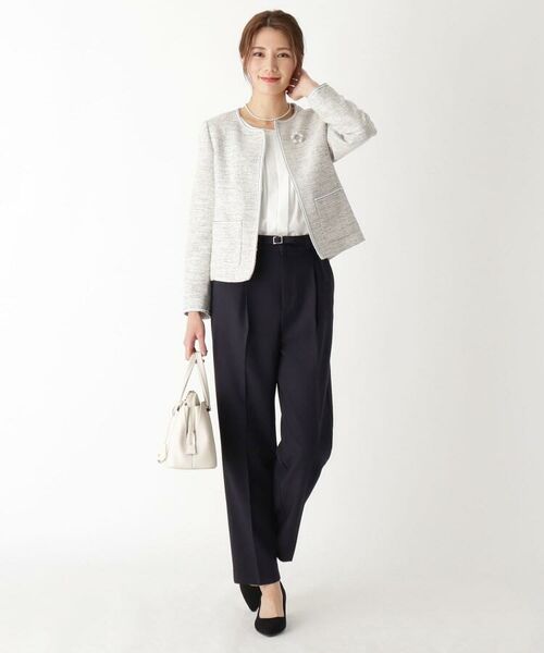 セール ツイードノーカラージャケット セットアップ Ag By Aquagirl エージー バイ アクアガール ファッション通販 タカシマヤファッションスクエア