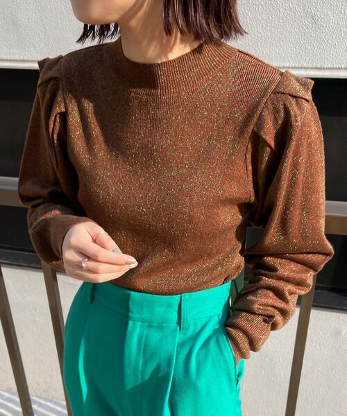 セール ショルダータックニット Web限定サイズ ニット セーター Ag By Aquagirl エージー バイ アクアガール ファッション通販 タカシマヤファッションスクエア