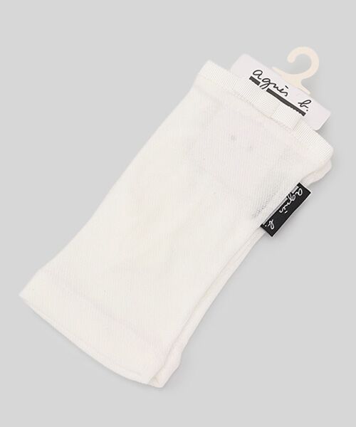 agnes b.（GOODS） / アニエスベー（グッズ） 手袋 | レディース UVカット手袋（OFFWHITE）