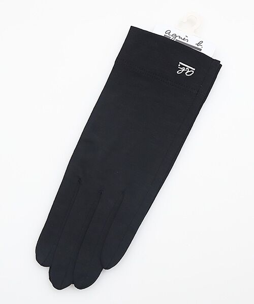 agnes b.（GOODS） / アニエスベー（グッズ） 手袋 | レディース UVカット手袋（BLACK）