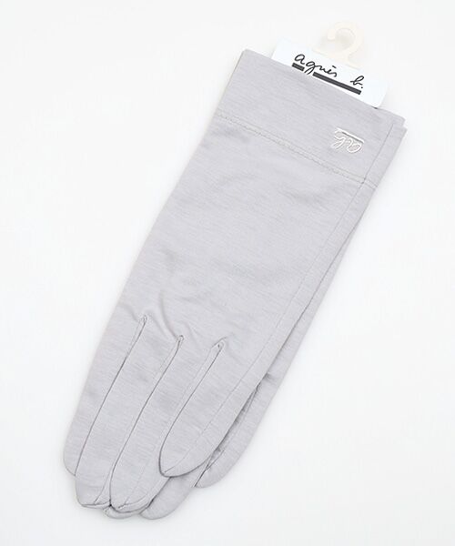 agnes b.（GOODS） / アニエスベー（グッズ） 手袋 | レディース UVカット手袋（GREY）