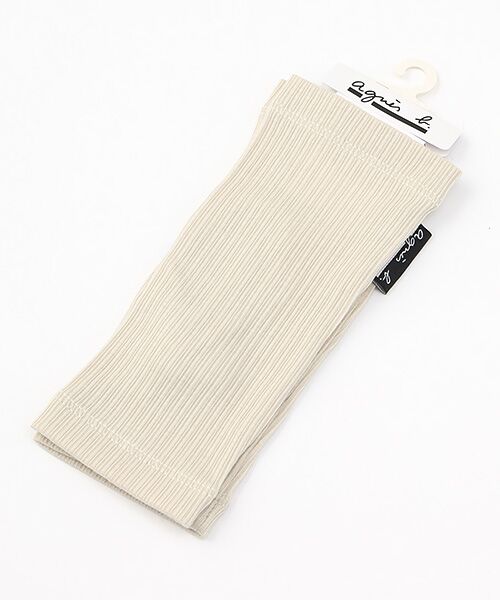 agnes b.（GOODS） / アニエスベー（グッズ） 手袋 | レディース UVカット手袋（BEIGE）