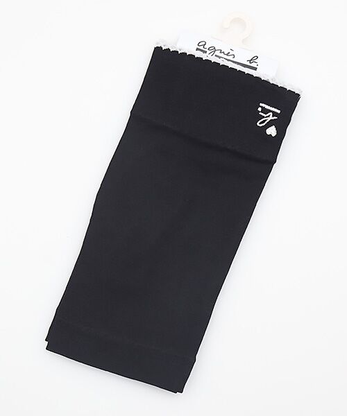 agnes b.（GOODS） / アニエスベー（グッズ） 手袋 | レディース UVカット手袋（BLACK）