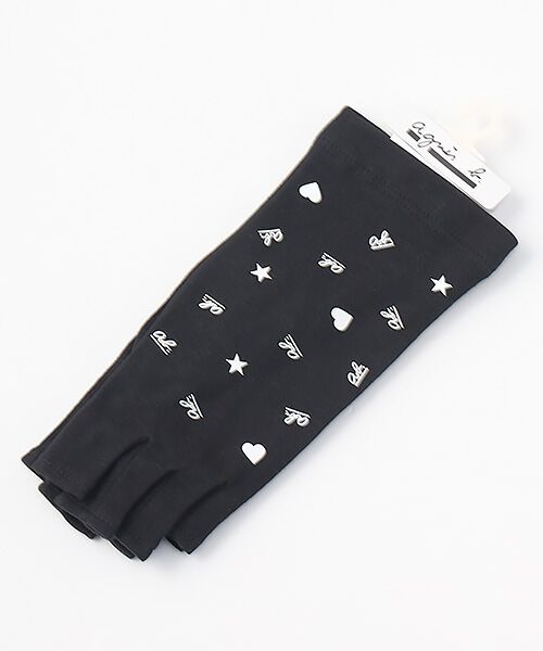 agnes b.（GOODS） / アニエスベー（グッズ） 手袋 | レディース UVカット手袋（BLACK）