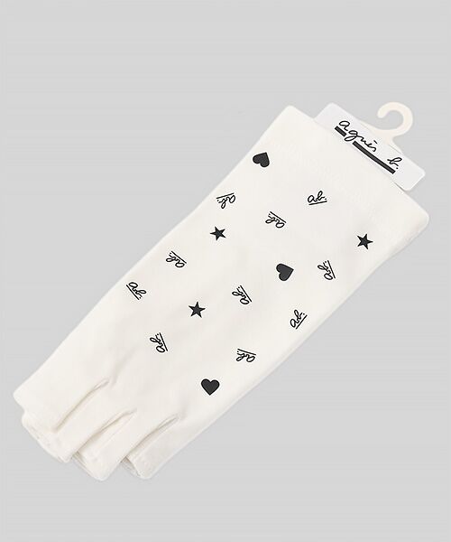 agnes b.（GOODS） / アニエスベー（グッズ） 手袋 | レディース UVカット手袋（OFFWHITE）