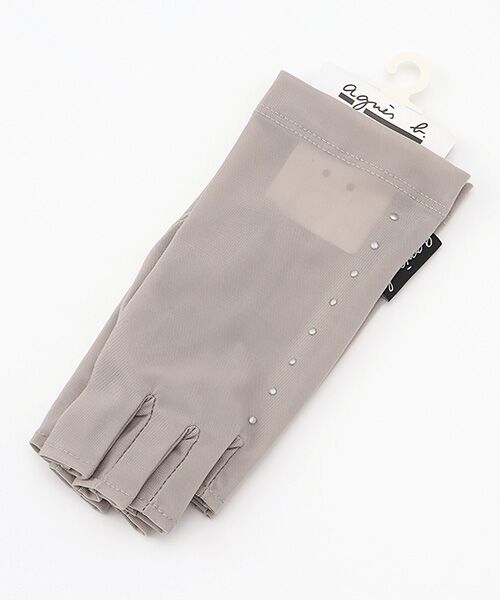 agnes b.（GOODS） / アニエスベー（グッズ） 手袋 | レディース UVカット手袋（GREY）