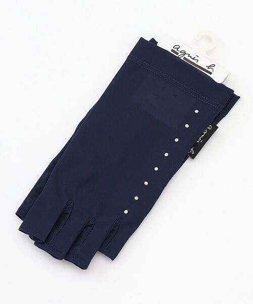 agnes b.（GOODS） / アニエスベー（グッズ） 手袋 | レディース UVカット手袋（NAVY）