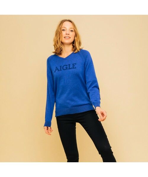 AIGLE / エーグル ニット・セーター | 吸水速乾 アモリノ ロングプルオーバー | 詳細5