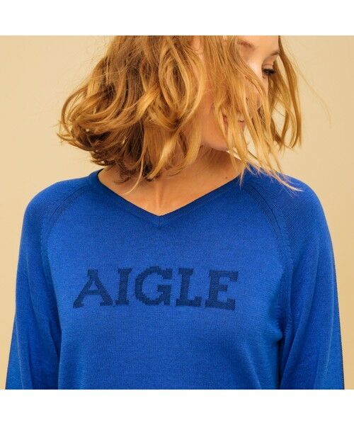 AIGLE / エーグル ニット・セーター | 吸水速乾 アモリノ ロングプルオーバー | 詳細7