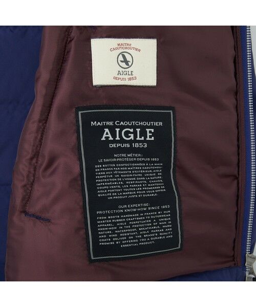 AIGLE / エーグル ダウンジャケット・ベスト | 撥水 チューブダウン パーカー ジャケット | 詳細16