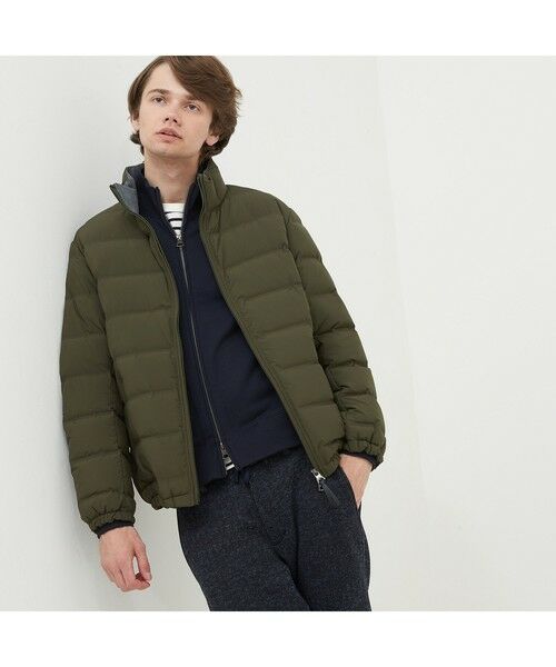 セレクトショップ AIGLE エーグル ダウンコート カーキ Ｍ ...