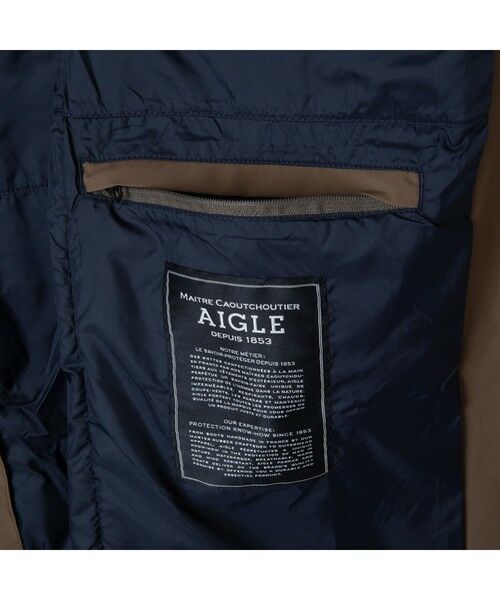 AIGLE / エーグル トレンチコート | 透湿防水 ムーダン ジャケット | 詳細9