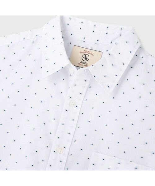 AIGLE / エーグル シャツ・ブラウス | DFTドットシャツ半袖 | 詳細6