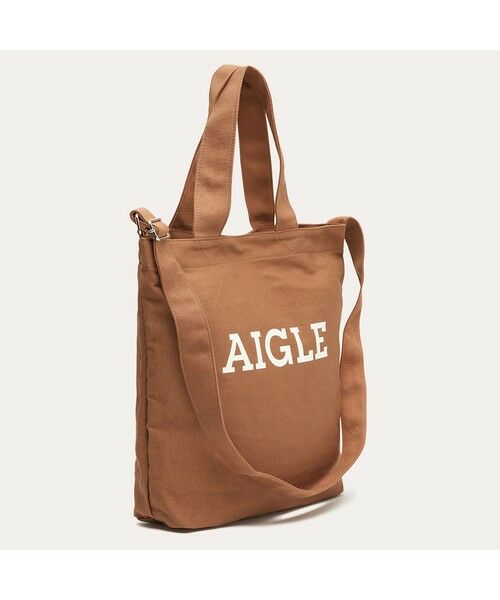 AIGLE / エーグル トートバッグ | コットンキャンバス ロゴトートバッグ | 詳細5