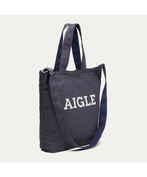 AIGLE / エーグル トートバッグ | コットンキャンバス ロゴトートバッグ | 詳細9