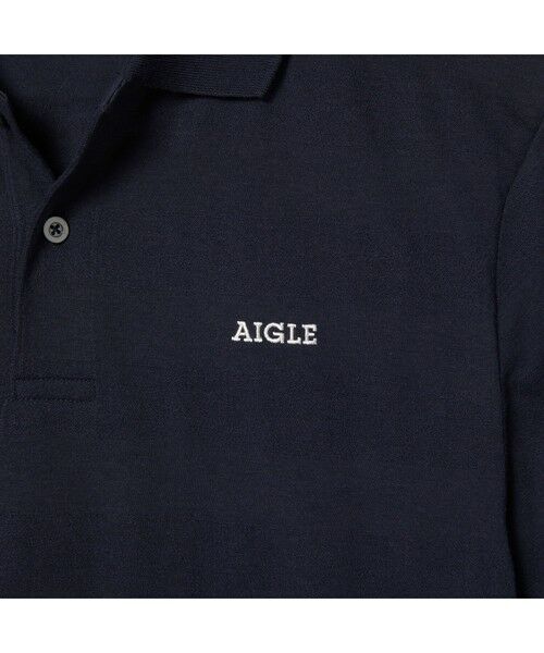 AIGLE / エーグル ポロシャツ | パイル ボーダーポロシャツ | 詳細8