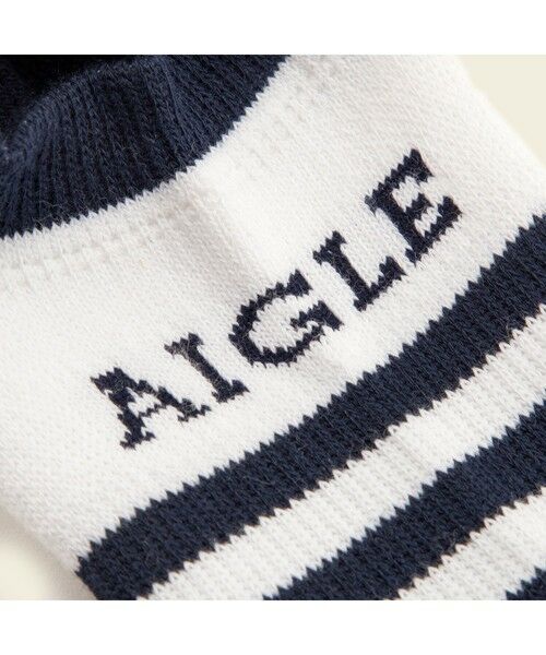 AIGLE / エーグル ソックス | ロゴカバーソックス | 詳細3