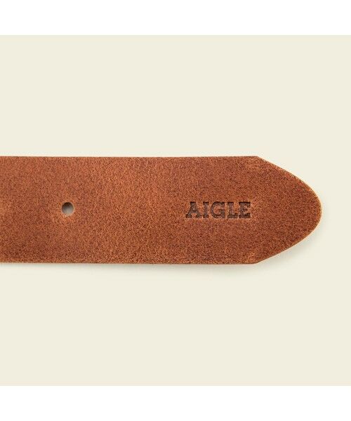 AIGLE / エーグル ベルト・サスペンダー | フランス製カーフレザーベルト | 詳細3