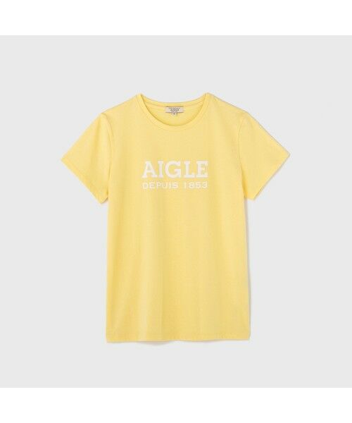AIGLE / エーグル Tシャツ | W　DFT AIGLEロゴT半袖 | 詳細11