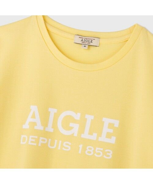 AIGLE / エーグル Tシャツ | W　DFT AIGLEロゴT半袖 | 詳細12