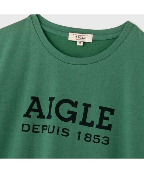 AIGLE / エーグル Tシャツ | W　DFT AIGLEロゴT半袖 | 詳細15