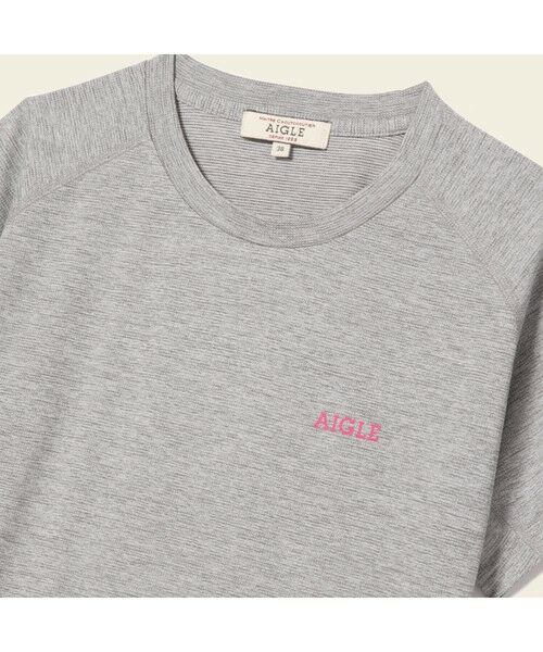 AIGLE / エーグル Tシャツ | 吸水速乾W アクティブ Tシャツ | 詳細6