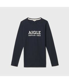 ロゴプリントロングスリーブTシャツ