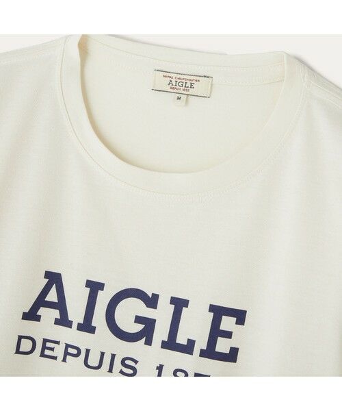 AIGLE / エーグル Tシャツ | 吸水速乾 AIGLEロゴ 長袖Tシャツ | 詳細3