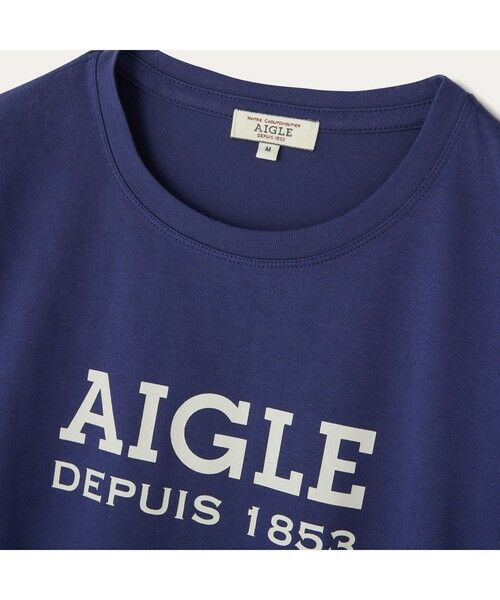 AIGLE / エーグル Tシャツ | 吸水速乾 AIGLEロゴ 長袖Tシャツ | 詳細13