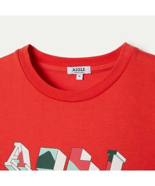 AIGLE / エーグル Tシャツ | 吸水速乾 エーグル グラフィックTシャツ CAR | 詳細4