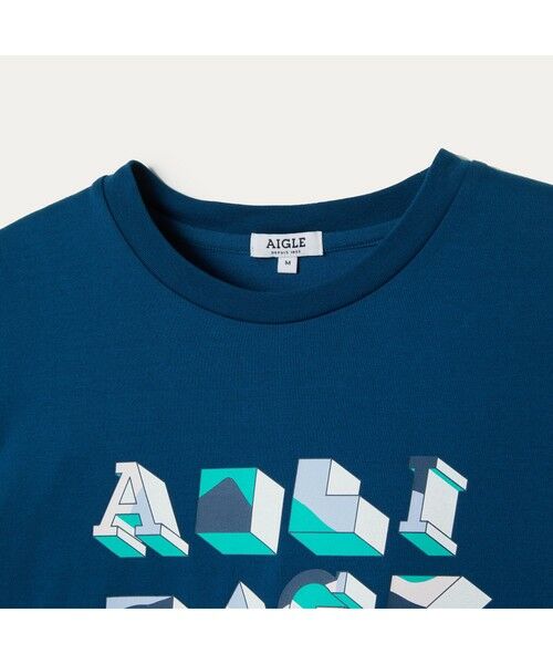 AIGLE / エーグル Tシャツ | 吸水速乾 エーグル グラフィックTシャツ CAR | 詳細11