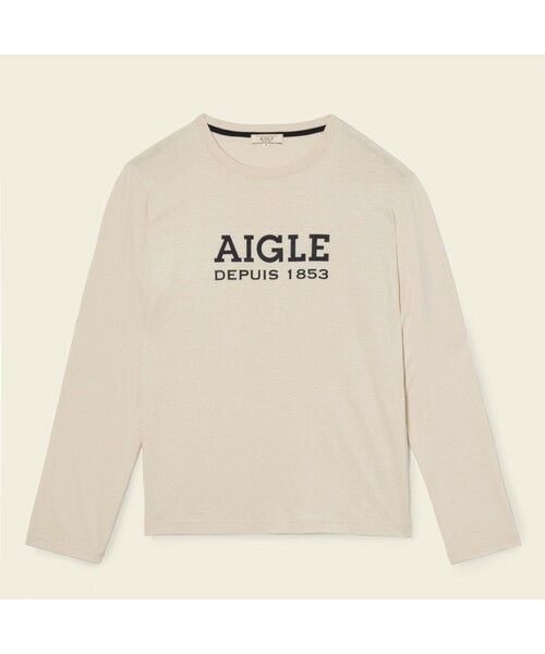 AIGLE / エーグル Tシャツ | ロゴプリントロングスリーブTシャツ | 詳細8