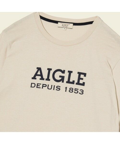 AIGLE / エーグル Tシャツ | ロゴプリントロングスリーブTシャツ | 詳細9