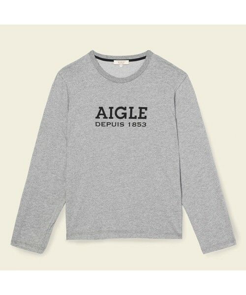AIGLE / エーグル Tシャツ | ロゴプリントロングスリーブTシャツ | 詳細11