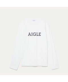 DFT AIGLEプリント長袖Tシャツ