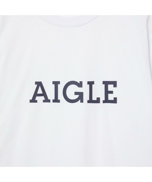 AIGLE / エーグル Tシャツ | DFT AIGLEプリント長袖Tシャツ | 詳細5