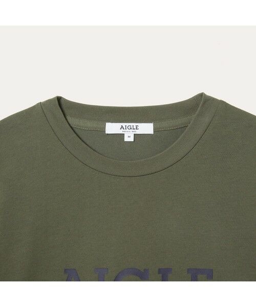 AIGLE / エーグル Tシャツ | DFT AIGLEプリント長袖Tシャツ | 詳細7