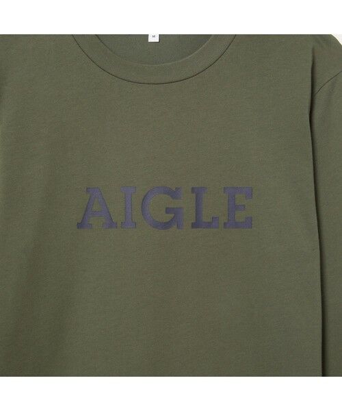 AIGLE / エーグル Tシャツ | DFT AIGLEプリント長袖Tシャツ | 詳細8