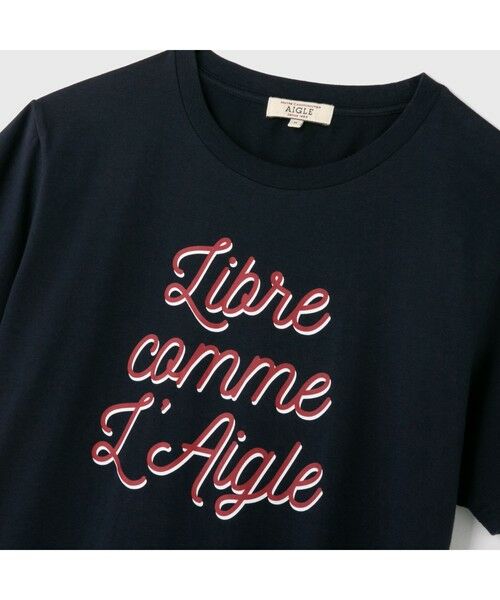 AIGLE / エーグル Tシャツ | DFT メッセージグラフィックT半袖 | 詳細3