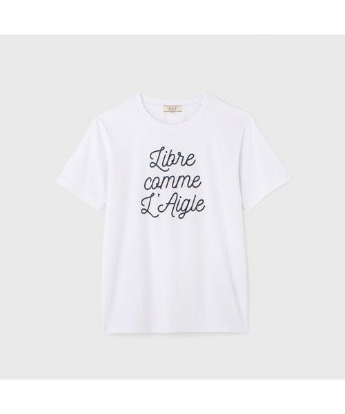AIGLE / エーグル Tシャツ | DFT メッセージグラフィックT半袖 | 詳細5