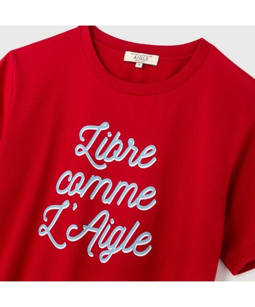AIGLE / エーグル Tシャツ | DFT メッセージグラフィックT半袖 | 詳細9